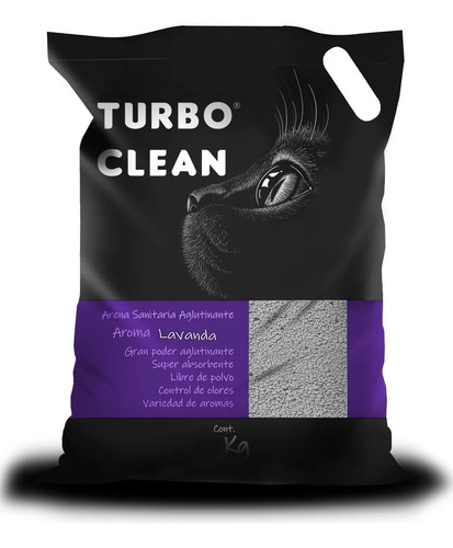 Arena Sanitaría Aglutinante Topk9 Turbo Clean 2kg