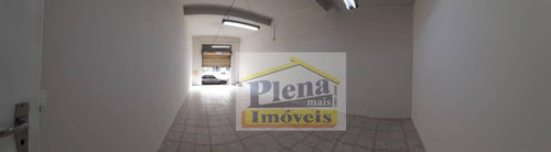 Salão Para Alugar Com 43 M² - Centro - Sumaré/sp - Sl1022