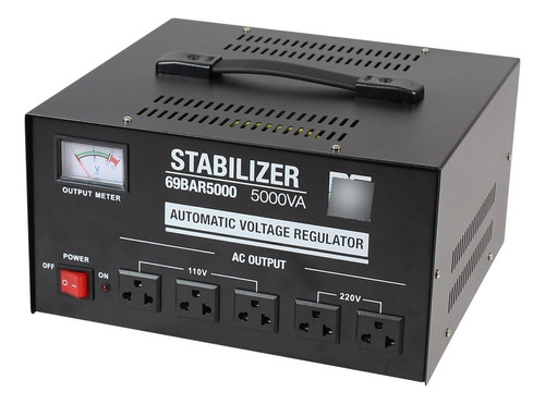 Regulador Convertidor De Voltaje 5000va 110/220vav 5kva 