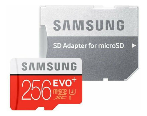 Samsung Evo Plus 256gb Mb-mc256da Micro Sd 4k