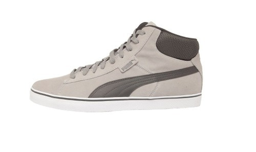 Zapatillas Botitas Puma 1948 Mid Vulc  Gris C/negro