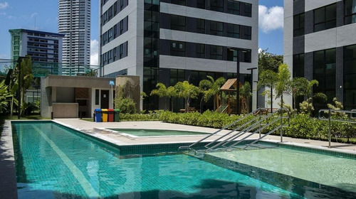 Imagem 2 de 23 de Flat Com 1 Dormitório À Venda, 32 M² Por R$ 388.460,00 - Parnamirim - Recife/pe - Fl0377