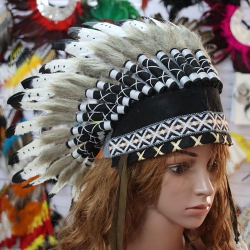 Wu-chuang Para Sombrero Indio, Tocado De Plumas, Tocado,