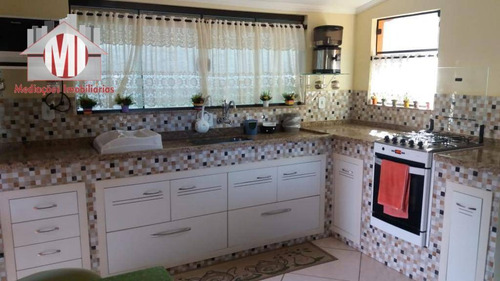 Imagem 6 de 17 de Linda Chácara Com Escritura, Em Loteamento Fechado De Chácaras, 04 Dormitórios, Pomar, Jardim, Piscina, À Venda, 1500 M² Por R$ 780.000 - Socorro/sp - Ch0825