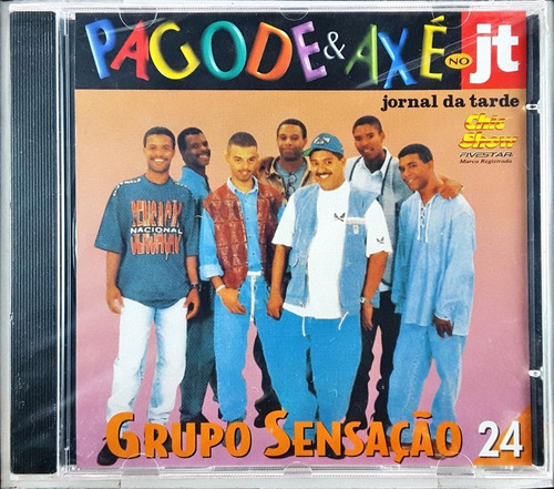 Imagem 1 de 2 de Cd Grupo Sensacao 24 - Pagode Axe Jt - Gb