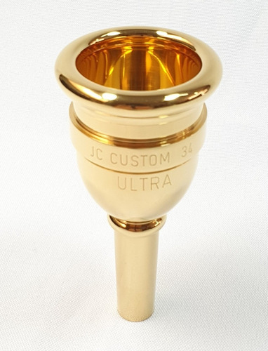 Bocal Tuba Jc Custom Megatone 34 Gold - Ultra - Dourado