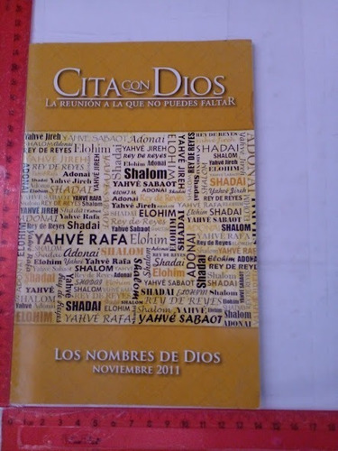 Revista Cita Con Dios  Noviembre 2011