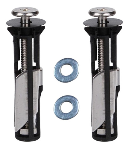 2x Tornillos De Bisagra Para Asiento M5 Con Junta De 18 Mm