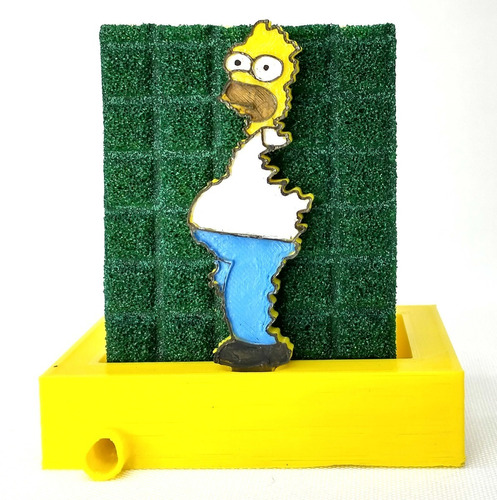 Porta Esponja Escurridor Homero Simpson + Esponja Cocina