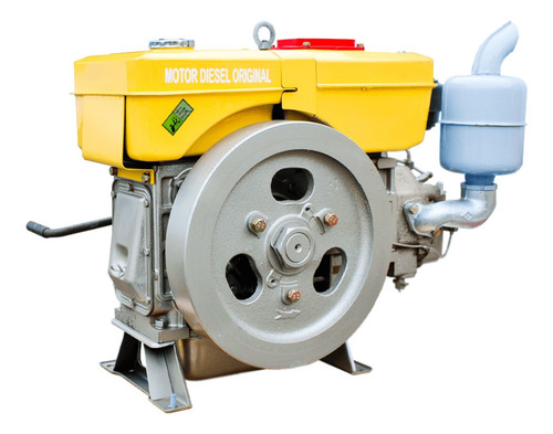 Motor Diesel Partida Manual Refrigerado A Água Zs1125 25hp-