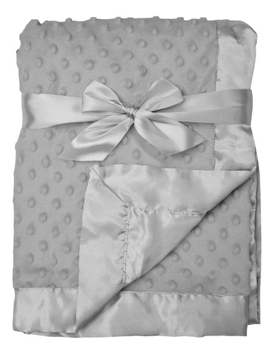 American Baby Company Heavenly Soft Chenille Minky Dot Manta