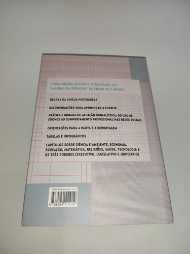 Livro Manual Da Redação. Publifolha. Folha De São Paulo 2018