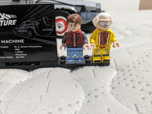 Lego Icons Back To The Future Delorean 10300 1750 (Usado)