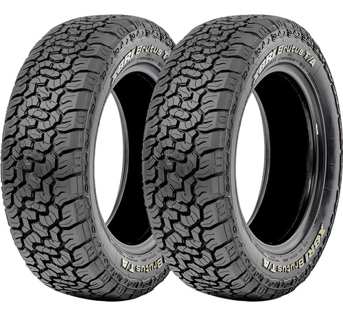 Kit de 2 pneus Xbri Suv / Caminhonete Brutus T/A OWL LT 265/65R17 120/117 S