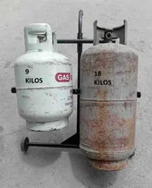 Comprar Porta Bombonas De Gas Doble.dos (02)bombonas De 9 O 18 Kilos