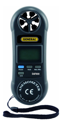 General Tools Mini Medidor De Flujo De Aire Digital Daf800