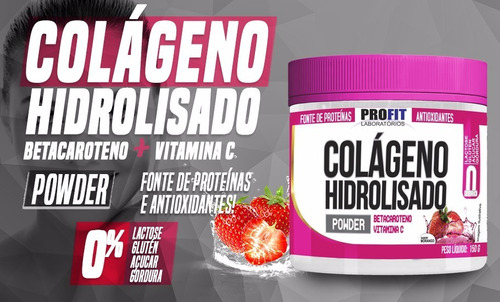 Colágeno Hidrolisado Em Pó Profit
