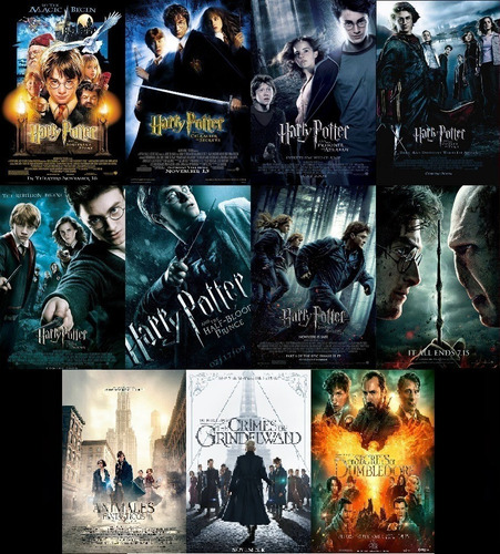 Saga Harry Potter & Animales Fantasticos - Dvd