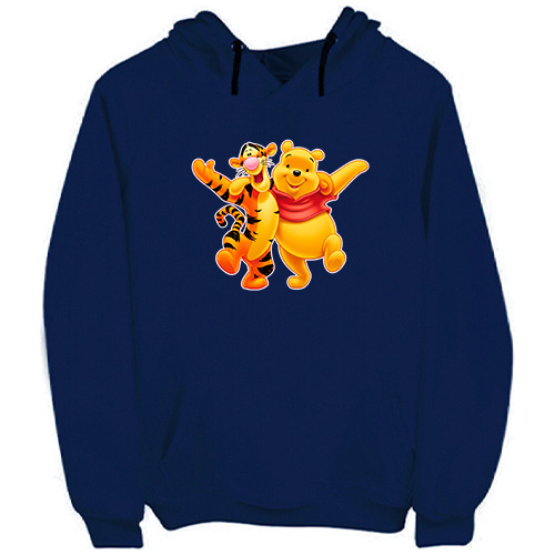 Sudadera Capucha Marino Am2  Winnie The Pooh Bz001