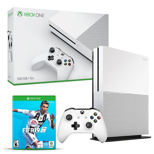 Xbox One 500gb Ref + Fifa 19 Macrotec (Reacondicionado)