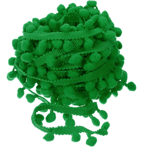 20 Yardas Pom Pom Ball Fringe Trim, Cinta De Coser Acce...