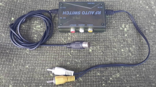 Imagen 4 de 5 de Convertidor Rf Auto Switch Con Adaptador De Corriente Nuevo