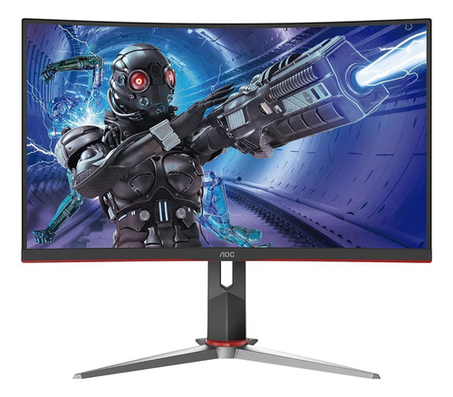 Aoc Monitor Curvo 27 Gaming W-led Va, 1920 X 1080p 165hz