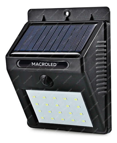 Reflector Led Solar 1.5w Exterior Aplique Recargable Pack 2