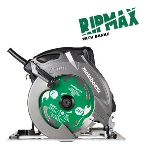  Sierra Cirular 7.1/4  Ripmax 1800w 15amp Metabo Hpt