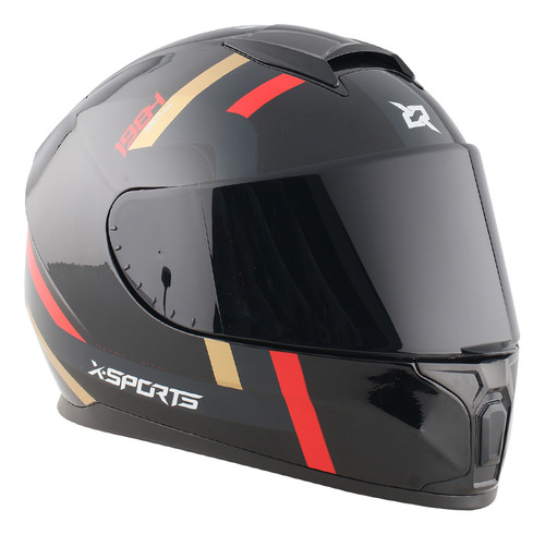 Casco Doble Visor X-sports M66 Sv Euro Certificado Dot Ntc