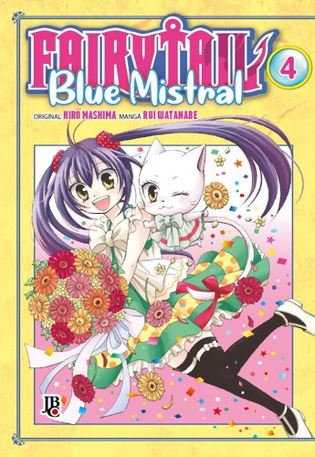 Manga Fairy Tail Blue Mistral Volume 4 Jbc - Novo Lacrado