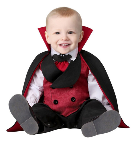 Disfraz Para Bebes Dracula Vampiro Halloween