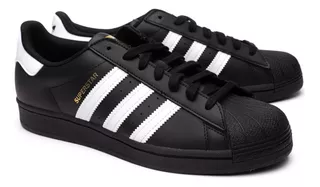 Tenis adidas Concha Superstar Negro/bln En Caja.