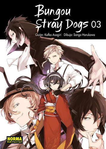 Libro Bungou Stray Dogs 3 - Harukawa, Sango
