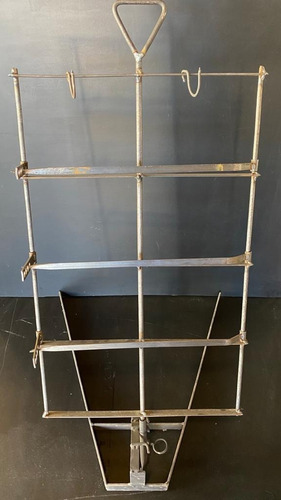 Asador Criollo Estaca Malambo Cruz Regulable