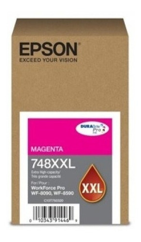 Epson T748xxl320-al Cartucho Magenta Para Wf-6090 Wf-659 /vc