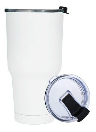 Termo De Acero Inoxidable Doble Pared Brilla En La Oscuridad