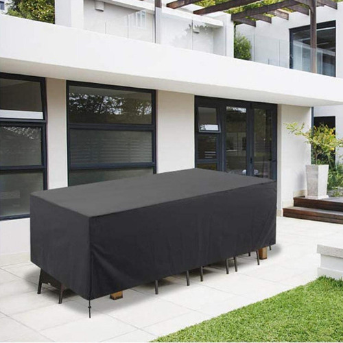 Set De Muebles De Exterior Cubierta Mesa De 135x135x75 Cm