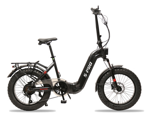 Bicicleta Electrica S-pro Chilly 500w Plegable Rod 20x4.0