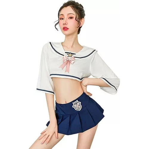 Traje De Marinero Cosplay Sexy Para Mujer