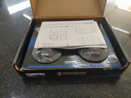Kit Tweeters Relm Audio Symphony Rs2tw 2,5 Polegadas 30w