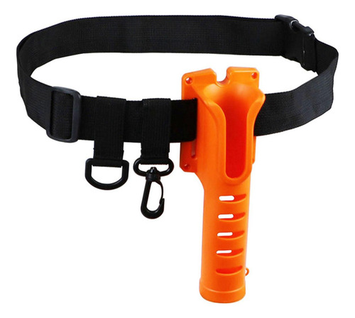 Soporte Para Caña De Pescar En La Cintura, Naranja