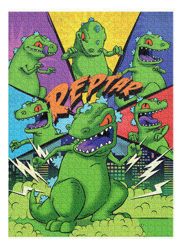 Rompecabezas Edición Limitada Reptar 1000 Piezas