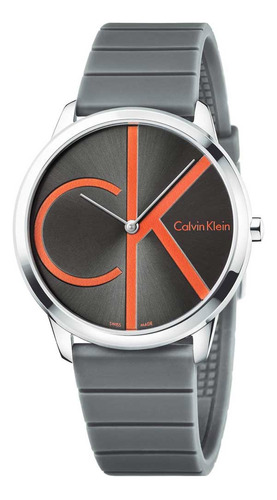 Reloj Calvin Klein Minimal K3m211t3 Suizo En Stock Original