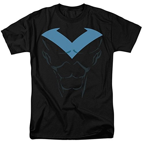 Disfraz Para Adulto Camiseta De Ala Nocturna/batman Talla S