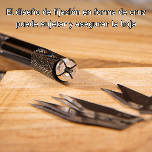 ' Exacto Profesional Cutter Cortar Cuchillo Con 100 Navajas