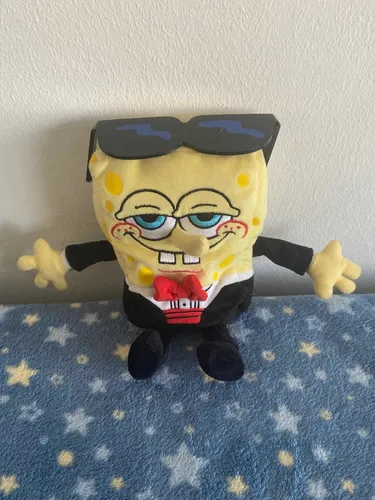 Peluche Bob Esponja Con Gafas 20 Cm Cuotas sin inter s