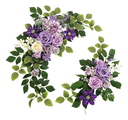 2x Conjunto De Flores De Arco De Boda Arco De Boda Arreglos