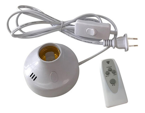 Remote Control E27 Led Lamp Base With Timer Plug In Wireless