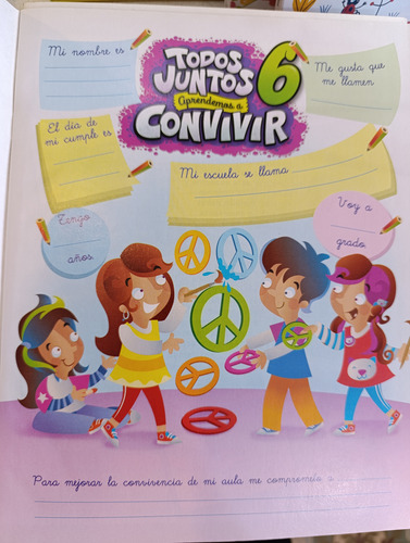 Todo Juntos: Aprendemos A Convivir 6o - 2da. Ed. 2016